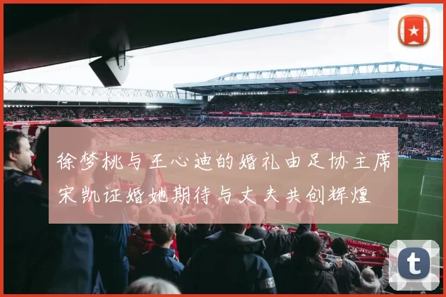 徐梦桃与王心迪的婚礼由足协主席宋凯证婚她期待与丈夫共创辉煌